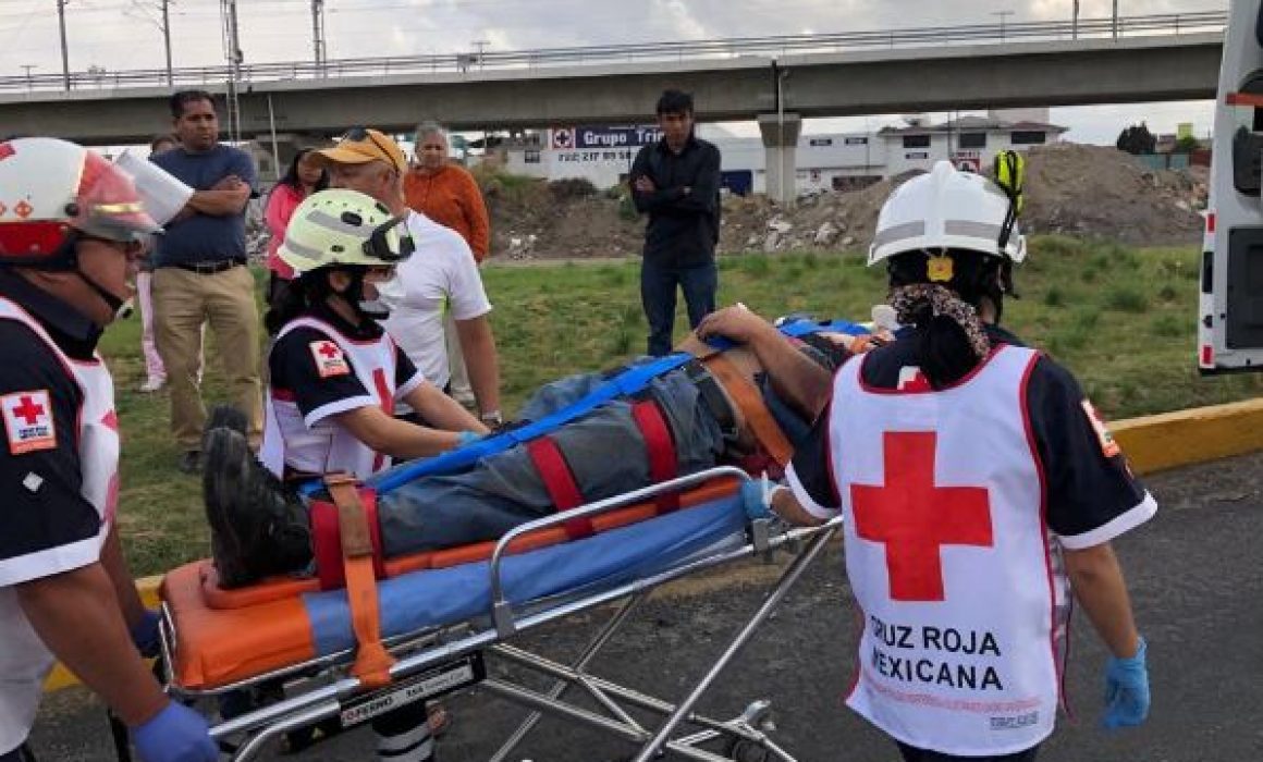 Motociclista herido tras accidente en Las Torres