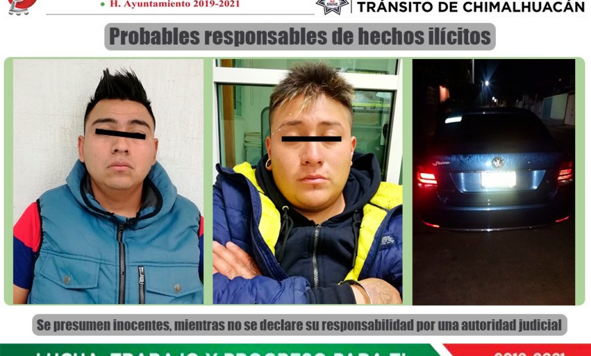 Detienen A Dos Sujetos Por Robo Con Violencia En Un Domicilio 8982