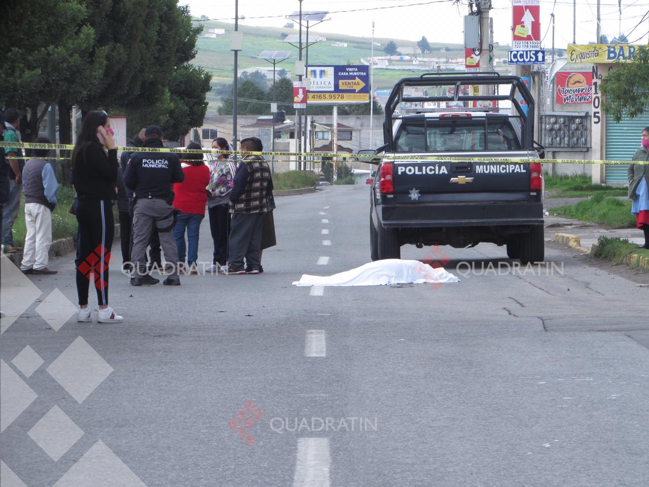 Muere Mujer De La Tercera Edad Arrollada En Zinacantepec