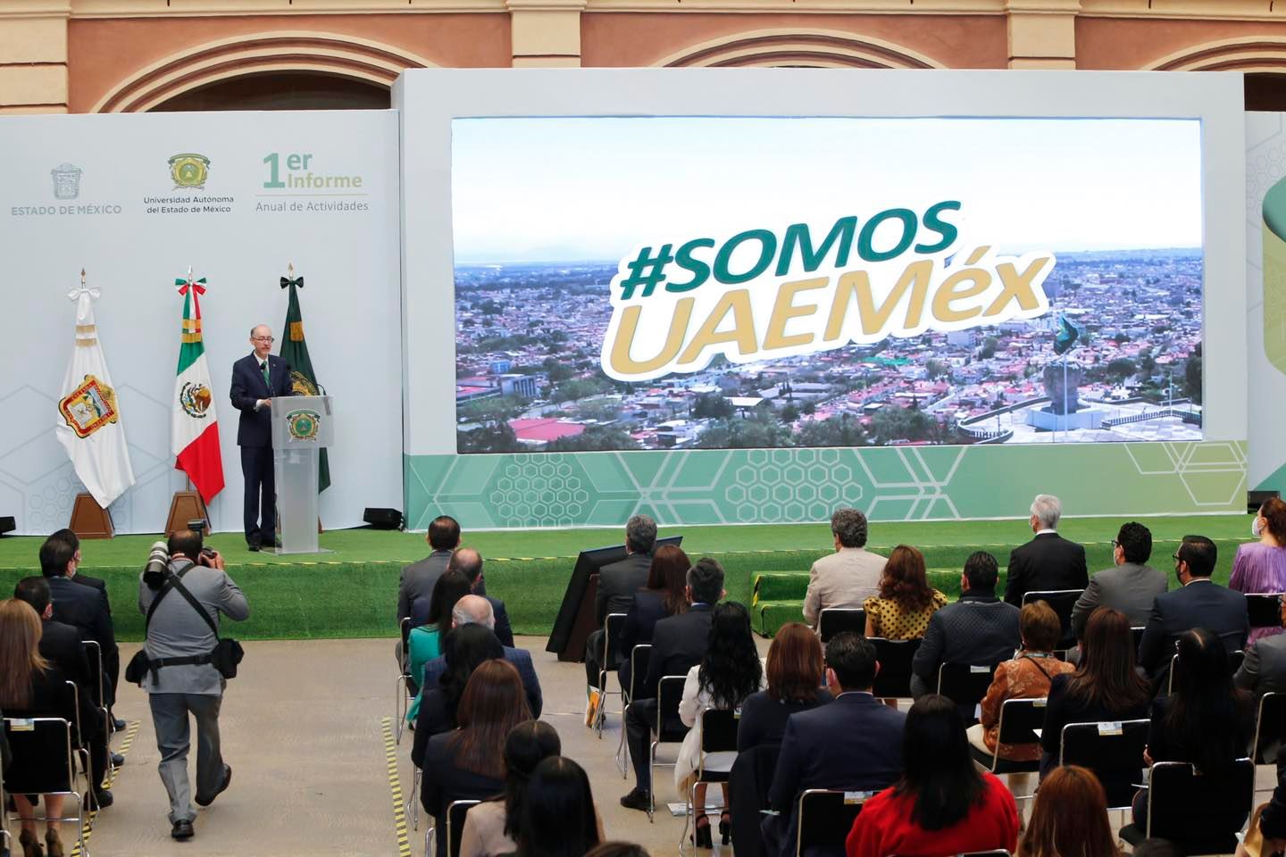 Rinde Carlos Eduardo Barrera Díaz "Primer informe" al frente de la ...
