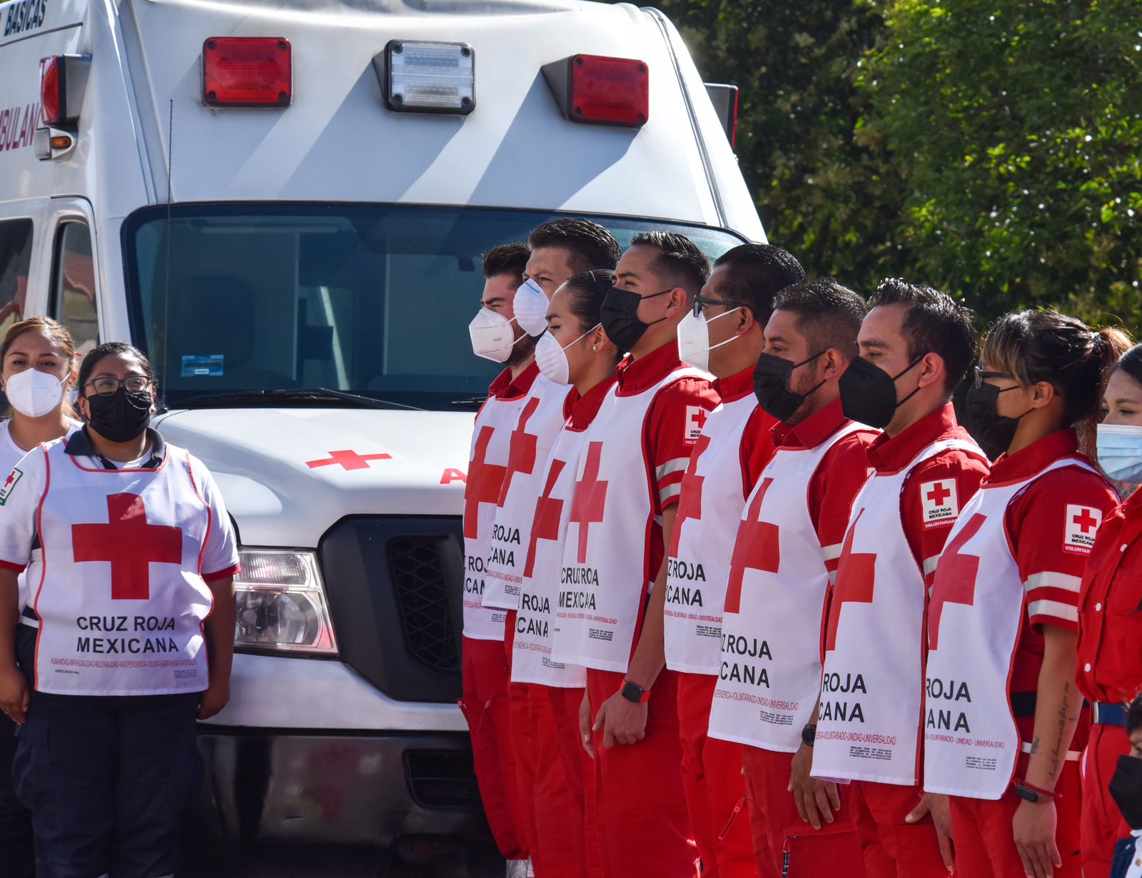 Operativo De Cruz Roja Mexicana Por Semana Santa En San Mateo Atenco