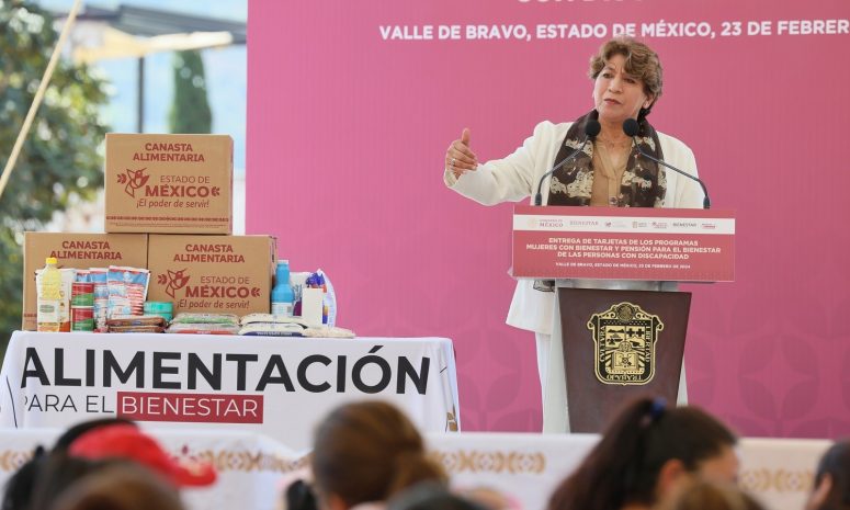 Delfina Gómez refrenda compromiso con los más vulnerables