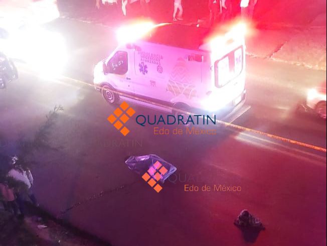 Atropellan y matan a hombre junto a puente peatonal en Almoloya de Juárez