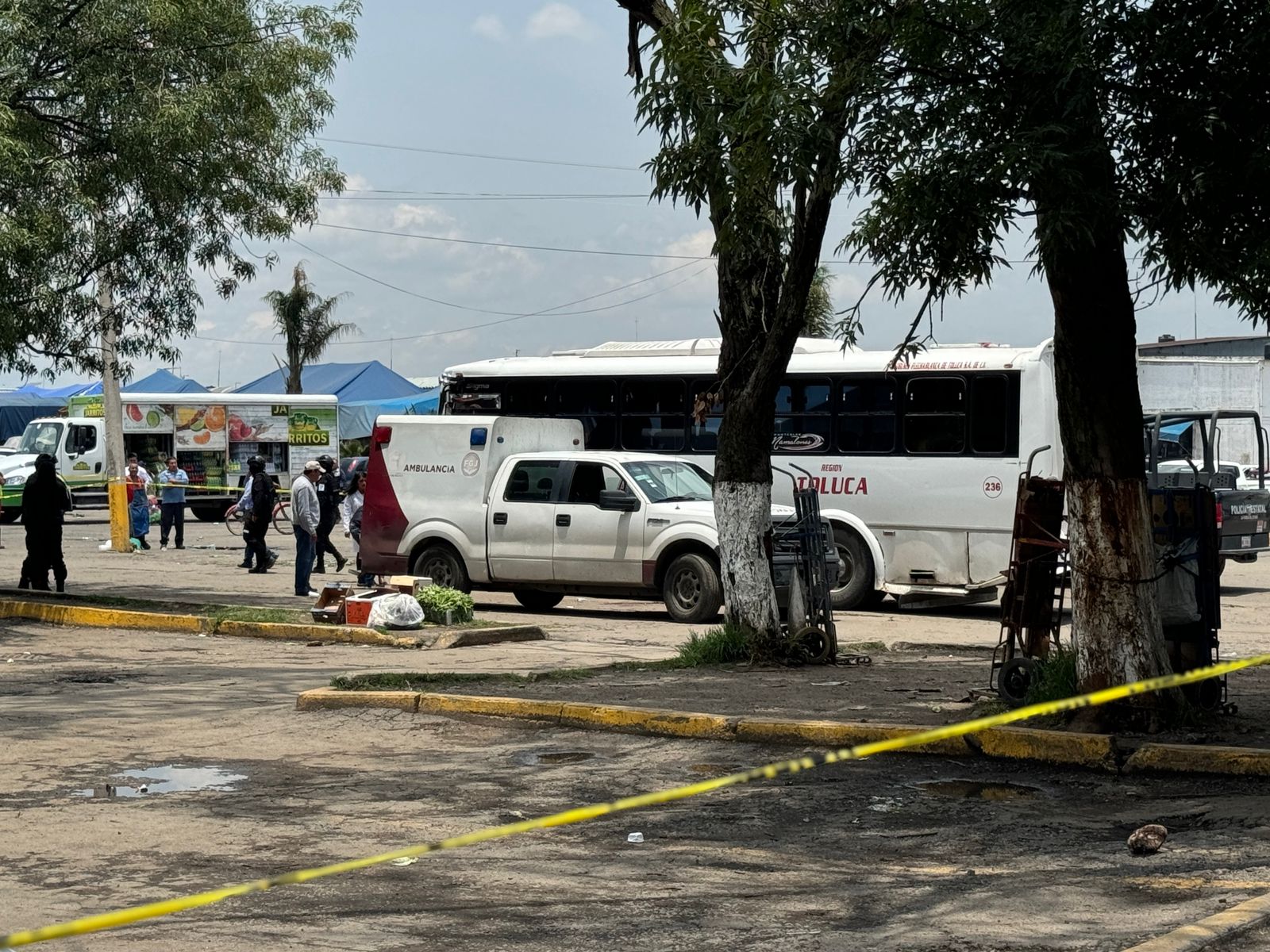 Camión atropella y mata a hombre en la Central de Abastos en Edomex ...