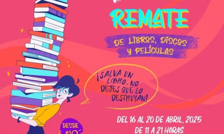 ¡Ponte listo!, ya viene el gran remate de libros en la Ciudad de México