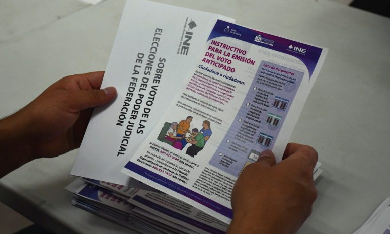 Arranca voto anticipado en Edomex para elección judicial