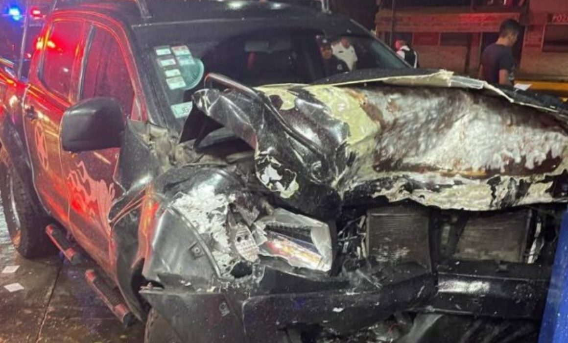 Deja 3 heridos fuerte accidente en Chalco, Estado de México