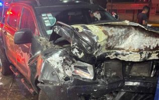 Deja 3 heridos fuerte accidente en Chalco, Estado de México