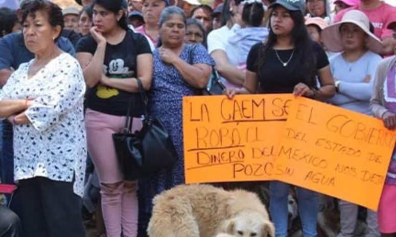 Falta de agua en Donato Guerra desata protestas vecinales