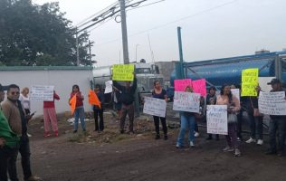 Protestan habitantes de Teponaxtle, Ixtapaluca por falta de agua