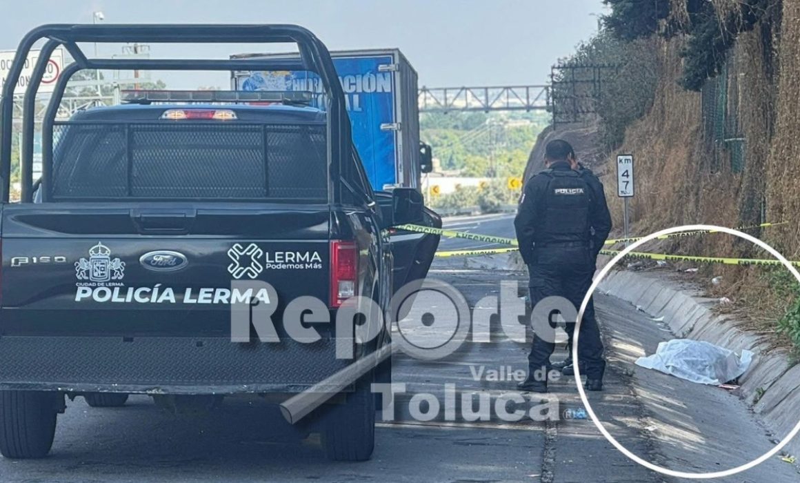 Descartan atropellamiento y confirman homicidio en la México-Toluca