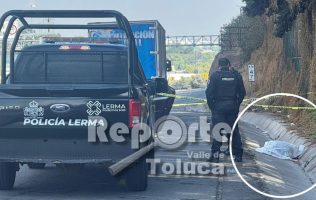 Descartan atropellamiento y confirman homicidio en la México-Toluca