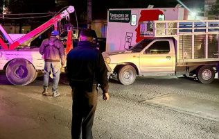 Terminan 26 vehículos en el corralón por choferes borrachos