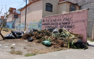 Exigen vecinos de Ixtapaluca atender reportes de basura abandonada