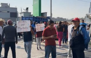 Bloquean conexión al AIFA en Ecatepec por búsqueda de Marlene