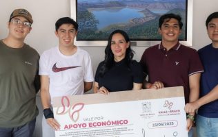 Brillan con su talento en puentes de acero jóvenes vallesanos