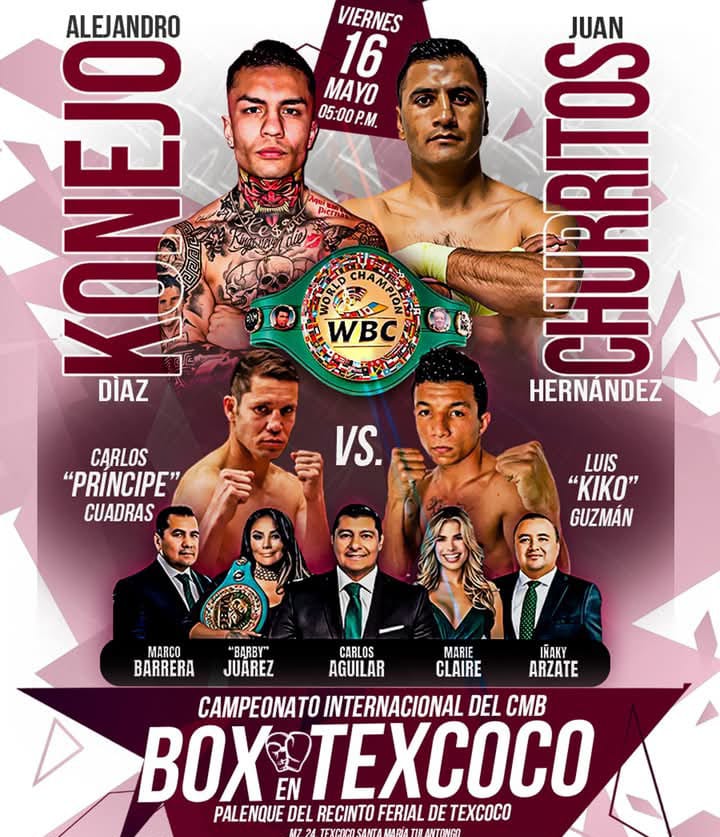 Cartelera de Box en Texcoco