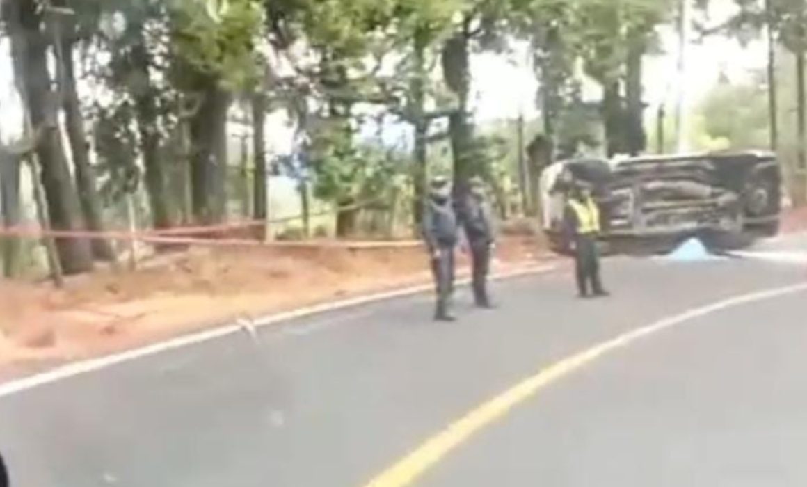 Trágico accidente deja una persona sin vida en la Atlautla-Ecatzingo