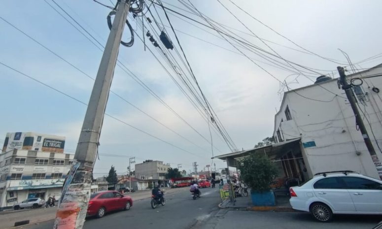 Denuncian pobres instalaciones eléctricas, vecinos de Chimalhuacán 