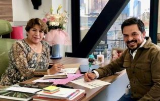 Sale IMSS al rescate de Delfina Gómez y anuncia cuatro nuevos hospitales