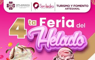 Refréscate en la Feria del Helado de Ixtlahuaca