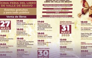 Celebra Valle de Bravo 10 años de letras en su gran Feria del Libro