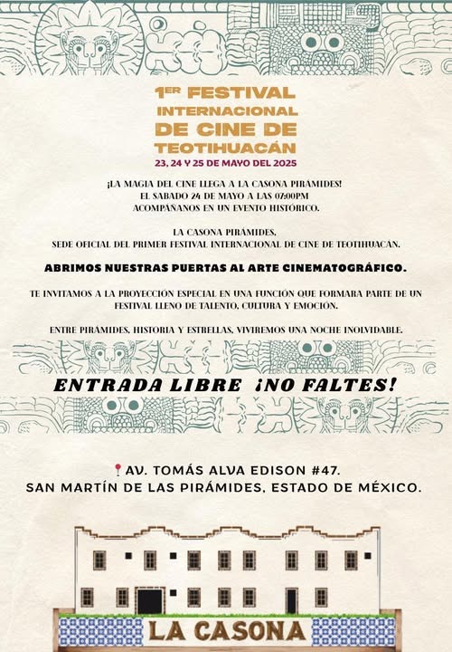 Primer Festival de Cine Teotihuacan 