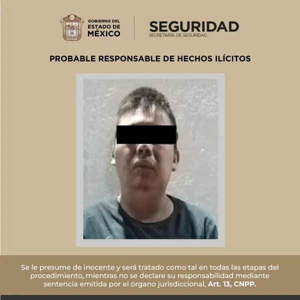 Presunto portador de arma de fuego