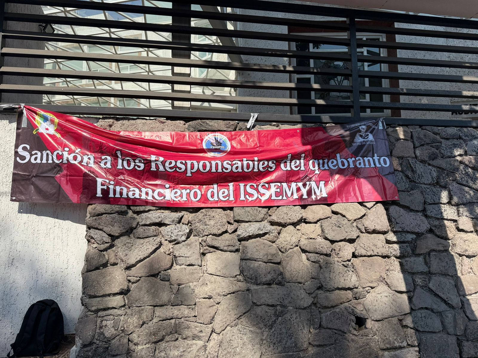 Manifestación en la SMSEM