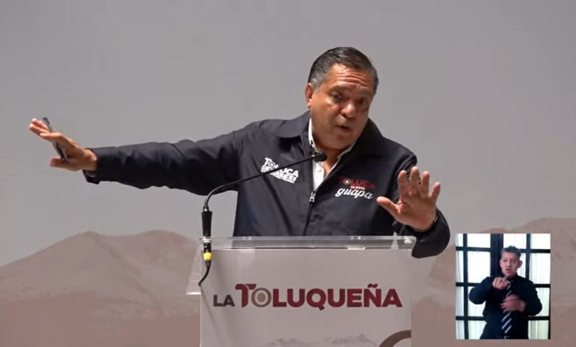 Insiste Alcalde de Toluca que hay mano negra en conflicto UAEMex