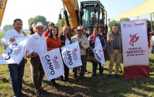 Impulsan el campo con maquinaria nueva en el Estado de México