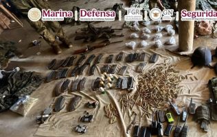 Caídos en Michoacán serían de brazo mexicano y de exmilitares colombianos