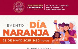 Impulsa Naucalpan acciones comunitarias por el Día Naranja