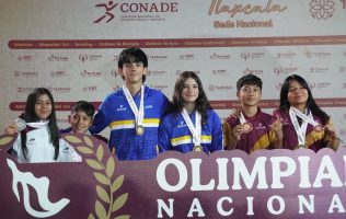 Acumula Edomex 5 medallas en Olimpiadas Nacionales
