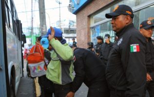 Realizan operativos de vigilancia a transporte público en Ecatepec