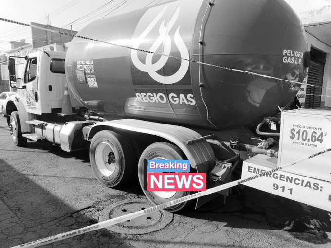 Muere hombre al ser arrollado por pipa de gas
