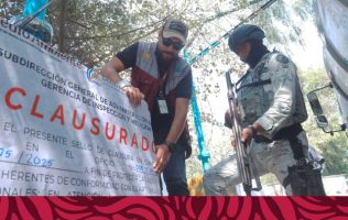 Clausuran toma ilegal de agua en pozo de Cuautitlán Izcalli