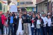 Toman manifestantes las oficinas de Jurisdicción Sanitaria, en Texcoco