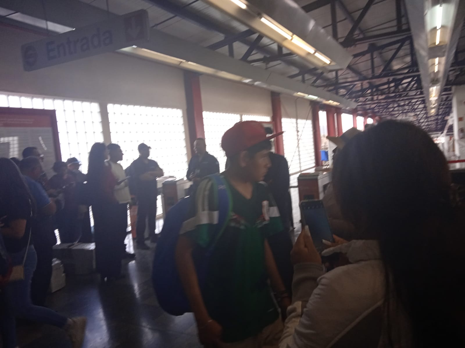 Fuga de gas en Suburbano Cuautitlán
