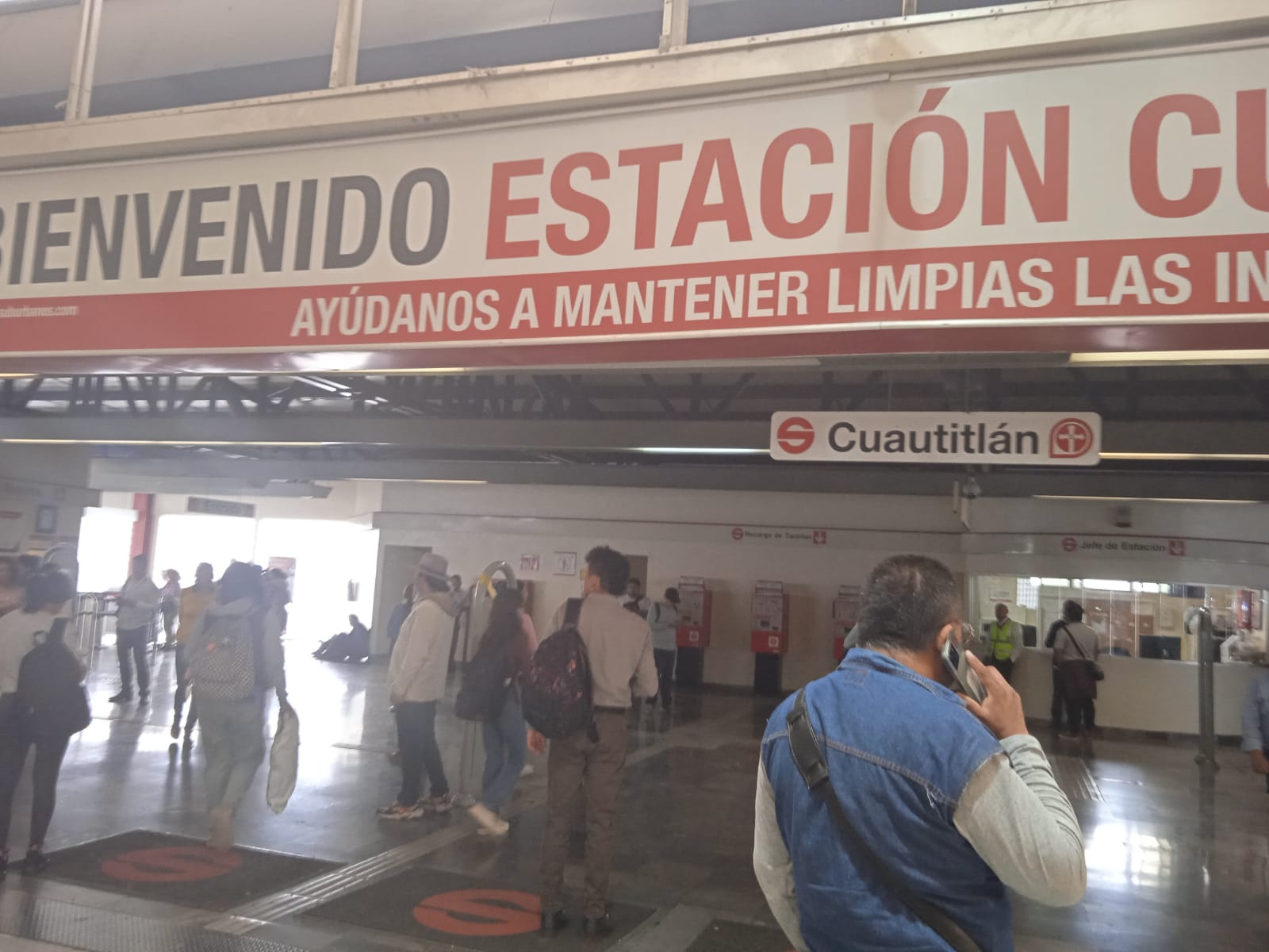 Fuga de gas en Suburbano Cuautitlán