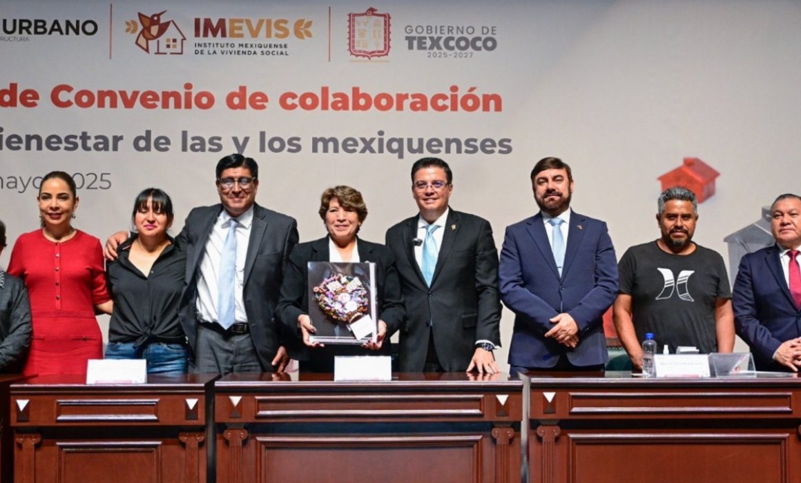 Regresa Delfina Gómez a Texcoco para entregar títulos de propiedad