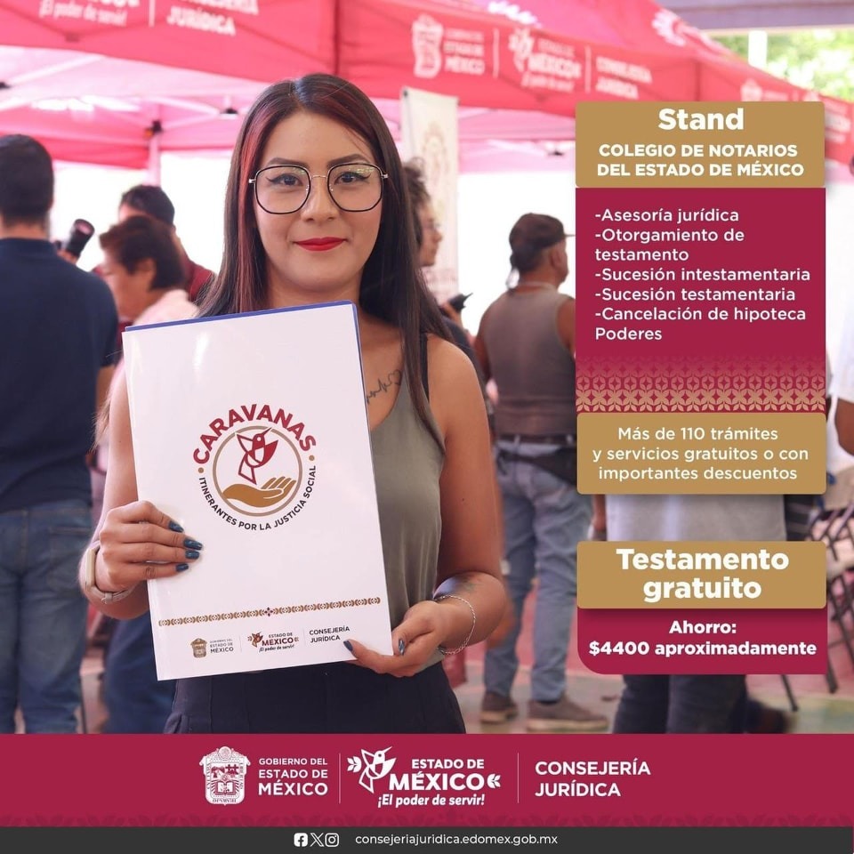 Promocional de servicios legales con jornadas gratuitas y trámites accesibles
