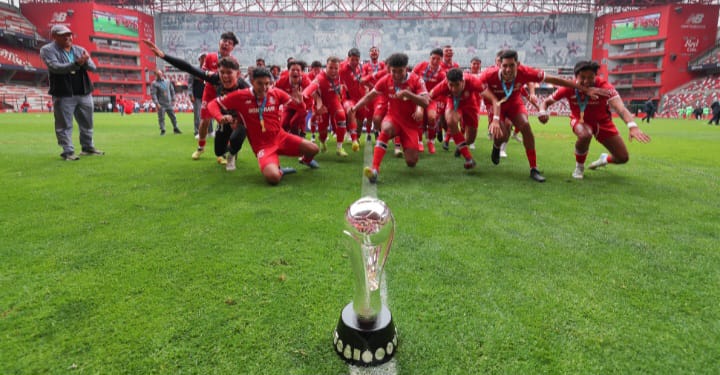La celebración del campeonato