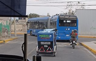 Se registra primer accidente en el Trolebús Elevado Santa Martha-Chalco