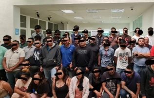 Capturan a 50 presuntos extorsionadores en Texcoco, Edomex