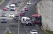 Accidente de camión de pasajeros en Toluca-Atlacomulco deja 20 heridos