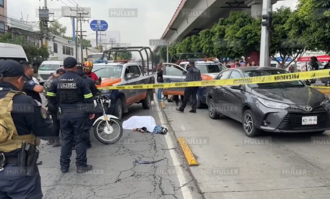 Accidente en Ecatepec deja a un muerto