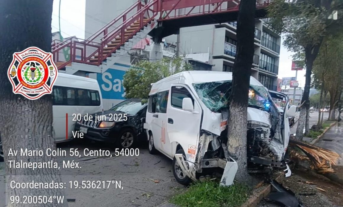 Accidente en Tlalnepantla