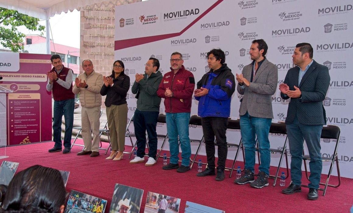 Avanza la movilidad en Toluca con nueva ciclovía