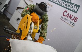 Acumula más de 1 mdp por Canje de Armas 2025: SSEM